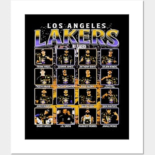 Los Angeles L 2020 NBA Champions Team Posters and Art